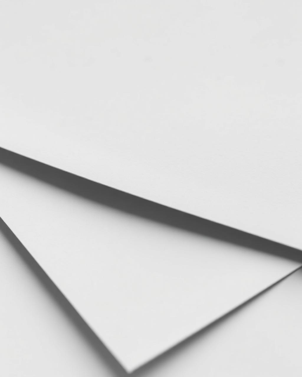 Feuilles de papier pliées, détail graphique
